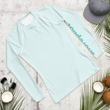 Shorepilot Men's Rash Guard - Light Blue
